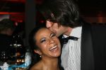 Hilversum 21 mei 2007
Uitreiking Musical awards in studio 24. Nurlaila Kareem met man