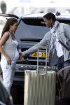 Schiphol 20 juni 2007
Rossana Lima zwanger brengt haar vriend Patrick Kluivert naar Schiphol. Patrick gng naar Dubai voor een voetvolley tournooi.
