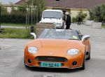 Vlijmen en Loon op Zand 18 juni 2007
Cabrio Rally van Beau monde . Paulien Huizinga en Christine Kroonenberg in spyker