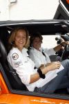 Vlijmen en Loon op Zand 18 juni 2007
Cabrio Rally van Beau monde .Paulien Huizinga met Spyker en Christine Kroonenberg