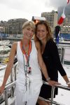 Monaco 26 mei 2006
Grand Prix van Monaco. Renate Wennemars en Paulien Huizinga
