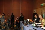Amsterdam 7 juni 2007
De ouders van de ontvoerde Madeleine Mc Cann geven persconferentie in het Hilton. Gerry en Kate Mc Cann zijn op doorreis in Europa om overal aandacht te krijgen voor de ontvoering.