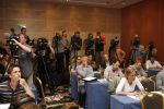 Amsterdam 7 juni 2007
De ouders van de ontvoerde Madeleine Mc Cann geven persconferentie in het Hilton. Gerry en Kate Mc Cann zijn op doorreis in Europa om overal aandacht te krijgen voor de ontvoering. pers