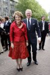Amsterdam 12 mei 2007
Bijeenkomst in de stads schouwburg van amsterdam met Prinses Margriet Pieter v Vollenhoven Prins Maurits Prinses Marlene Prins Bernhard Jr en Prinses Annette Prins Floris en Prinses Aimee Prins Pieter Christiaan en  Prinses Anita Prins Constantijn en Prinses Laurentien. Burgmeester Job Cohen ontvangt ze.
