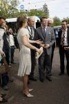 Amsterdam 12 mei 2007
Bijeenkomst in de stads schouwburg van amsterdam met Prinses Margriet Pieter v Vollenhoven Prins Maurits Prinses Marlene Prins Bernhard Jr en Prinses Annette Prins Floris en Prinses Aimee Prins Pieter Christiaan en  Prinses Anita Prins Constantijn en Prinses Laurentien. Burgmeester Job Cohen ontvangt ze.