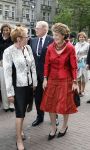 Amsterdam 12 mei 2007
Bijeenkomst in de stads schouwburg van amsterdam met Prinses Margriet Pieter v Vollenhoven Prins Maurits Prinses Marlene Prins Bernhard Jr en Prinses Annette Prins Floris en Prinses Aimee Prins Pieter Christiaan en  Prinses Anita Prins Constantijn en Prinses Laurentien. Burgmeester Job Cohen ontvangt ze.