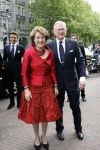 Amsterdam 12 mei 2007
Bijeenkomst in de stads schouwburg van amsterdam met Prinses Margriet Pieter v Vollenhoven Prins Maurits Prinses Marlene Prins Bernhard Jr en Prinses Annette Prins Floris en Prinses Aimee Prins Pieter Christiaan en  Prinses Anita Prins Constantijn en Prinses Laurentien. Burgmeester Job Cohen ontvangt ze.