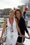 Monaco 26 mei 2006
Grand Prix van Monaco. Renate Wennemars en Paulien Huizinga