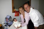 Capelle aan de Ijssel 12 juni 2007
Rob Geus met zijn vrouw en hun baby / dochter Esmee.