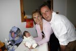 Capelle aan de Ijssel 12 juni 2007
Rob Geus met zijn vrouw en hun baby / dochter Esmee.