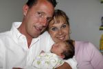 Capelle aan de Ijssel 12 juni 2007
Rob Geus met zijn vrouw en hun baby / dochter Esmee.