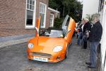 Vlijmen en Loon op Zand 18 juni 2007
Cabrio Rally van Beau monde .Paulien Huizinga met Spyker