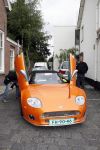 Vlijmen en Loon op Zand 18 juni 2007
Cabrio Rally van Beau monde .Paulien Huizinga met Spyker
