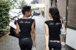 Vlijmen en Loon op Zand 18 juni 2007
Cabrio Rally van Beau monde . Sylvana Simons met Annemarie Engelkes