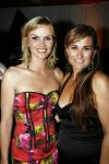 Hilversum 21 mei 2007
Uitreiking Musical awards in studio 24. Laura Vlasblom  Ragas  met Tooske Ragas Breugem