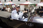 Brescia 17 mei 2007
Start van de 80e mille miglia. State of art is daar een van de sponsors. Victor Muller in Lancia Lambda van 1926