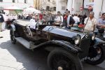 Brescia 17 mei 2007
Start van de 80e mille miglia. State of art is daar een van de sponsors. Victor Muller in Lancia Lambda van 1926