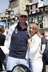 Brescia 17 mei 2007
Start van de 80e mille miglia. State of art is daar een van de sponsors.Victor Muller met zijn verloofde Annette