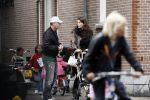 Amsterdam 11 mei 2007
Wessel v Diepen met Irene v d Laar achter de kinderwagen in Amsterdam.