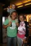 Schiphol 14 mei 2007
Winston Post zijn vrouw Denise en zoontje Jayden komen terug van vakantie.
