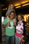 Schiphol 14 mei 2007
Winston Post zijn vrouw Denise en zoontje Jayden komen terug van vakantie.