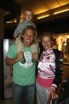 Schiphol 14 mei 2007
Winston Post zijn vrouw Denise en zoontje Jayden komen terug van vakantie.