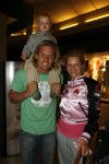 Schiphol 14 mei 2007
Winston Post zijn vrouw Denise en zoontje Jayden komen terug van vakantie.