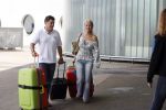 Schiphol 19 juni 2007
Wolter Kroes en zijn vrouw Tessa vertrekken vanaf Schiphol voor hun huwelijksreis naar Aruba.