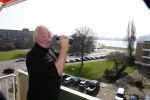 Vlaardingen 2 april 2009
Aad v Toor aan het klussen in zijn nieuwe appartement.
Peter Smulders bv