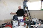 Vlaardingen 2 april 2009
Aad v Toor aan het klussen in zijn nieuwe appartement.
Peter Smulders bv
