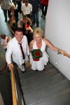 Zandhoven / Lier, 20 Juni 2008
De Eindhovensche zanger Andy de Witt ( Ad v d Hurk ) trouwt voor de 6e maal met zijn Nadia Stevens ( Vigagiste bij de belgische  VTM TV )