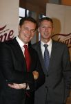 Tilburg, 20 Januari 2008
Premiere Fame in stadsschouwburg van Tilburg
Albert Verlinde met partner Ono Hoes