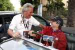 Brescia 15 mei 2008
Start van de Mille Miglia in Brescia. State of art rijdt met 2 porsches mee. 
Evert Louman met Albert Westerman