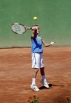 Marbella 14 augustus 2007
Richard Krajicek en zijn zoon Alec aan het tennissen in Marbella.