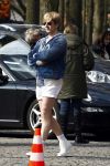 Laren 14 april 2008
Opnames Gooische vrouwen  met Linda de Mol Susan Visser Tjitske Reidinga en Alex Klaasen. Ze rijden in Gooische vrouwen met Linda de Mol haar porsche cabrio.