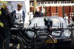 Laren 14 april 2008
Opnames Gooische vrouwen  met Linda de Mol Susan Visser Tjitske Reidinga en Alex Klaasen. Ze rijden in Gooische vrouwen met Linda de Mol haar porsche cabrio.