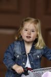 Den Haag 26 juni 2007
Fotomoment met Prins Willem Alexander Maxima Prinses Amalia Alexia en Ariane bij de koninklijke stallen. Prinses Alexia viert haar 2e verjaardag.