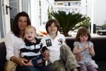 Amsterdam 13 mei 2009
feestje van blad mama bij strand west. Amanda Krabbe met kinderen
Peter Smulders bv