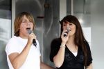 Amsterdam 7 juni 2008
Andre Hazes jr Roxeanne en Rachel hazes bij dag voor ADHD patienten op het trainingscomplex de toekomst van AJAX.