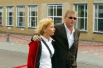 Hilversum 30 mei 2002
Begrafenis Bart de Graaff
Anita Witzier met ex man