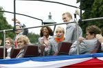 Den Haag 27 augustus 2008
De Olympische medaille winnaars van Peking op het bordes bij Koningin Beatrix. Aanwezig oa Anky v Grunsven
