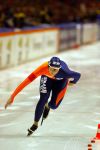 Heerenveen 22 december 2001
Skate  off wedstrijden voor Olympische spelen.
Annamarie Thomas