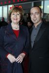 Rotterdam 16 december 2007
premiere Evita in het nieuwe Luxor theater. Annewil Blankers met zoon
