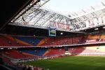 Amsterdam 10 mei 2009
Ajax-fc twente in de arena. De harde kern ajax supporters komt de eerste helft niet kijken en heeft spanddoeken opgehangen om te protesteren tegen het beleid bij ajax.
Peter Smulders bv
