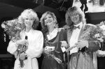 Puttershoek, 4 Juni 1984 Prijsuitreiking voor BABE , Margot v d Ven, Marga Bult en Rita v Rooij
door Henny Huisman en Theo Sythoff in Club Alcazar 
Foto Peter Smulders BV