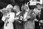 Puttershoek, 4 Juni 1984 Prijsuitreiking voor BABE , Margot v d Ven, Marga Bult en Rita v Rooij
door Henny Huisman en Theo Sythoff in Club Alcazar 
Foto Peter Smulders BV