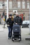Amsterdam 8 januari 2008
Beertje v Beers met man  achter de kinderwagen.