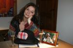 Doorn 11 januari 2008
Belinda Meuldijk tekent kontrakt voor musical Pipo.
