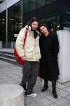 Amsterdam 13 februari 2008 
Rechtzaak van Rob de Nijs en Belinda Meuldijk ivm rattengate. Martijn v d Berg en Thierry Duval waren ook aanwezig alsmede Astrid Collee
Peter Smulders bv