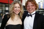 Hilversum 20 maart 2009
Schaatsgala bij studio 21. Ben Woldring met zijn vriendin
Peter Smulders bv
